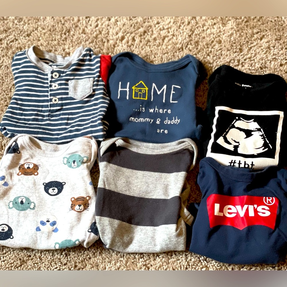 3 month Baby Boy shirt Lot /Bundle